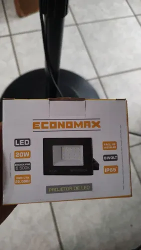 Projetor LED 20W Bivolt EconomaX
