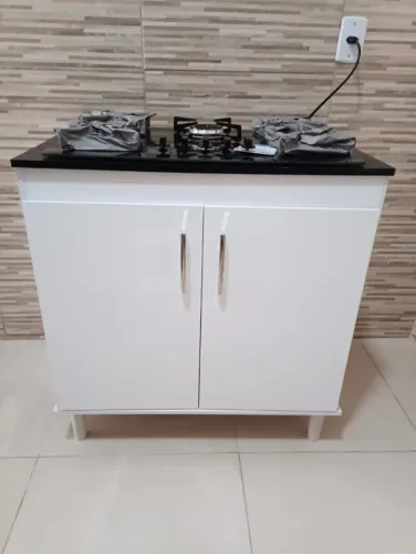 Balcão p/ Cooktop Dallas 5 BC - Entrega e Monta