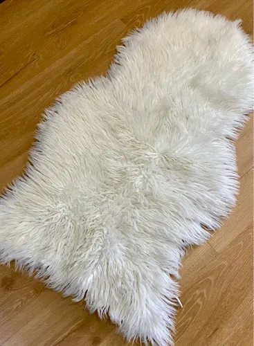 Tapete pelego peludo