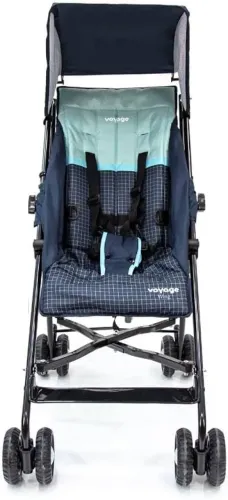 Carrinho de Bebê Voyage Wing - Azul e Bege