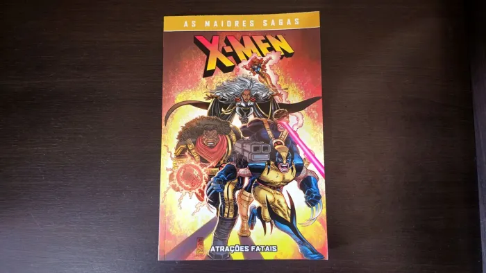 X-Men - Atrações Fatais - As Maiores Sagas - Marvel - HQ Panini
