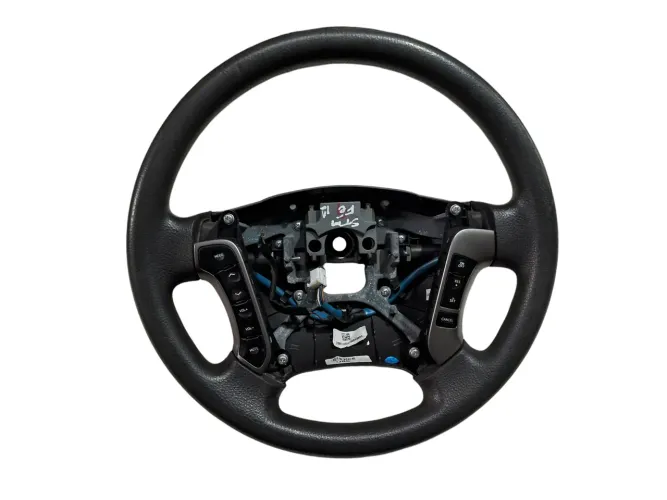 Volante Com Controle De Som Hyundai Santa Fe 2012 Preto