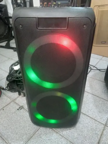 Caixa de som bombox wifi