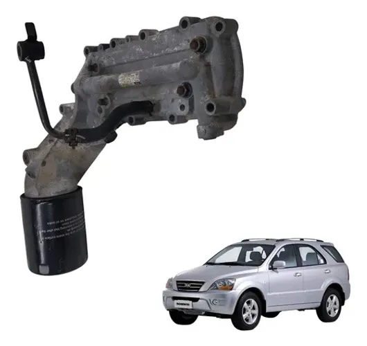 Radiador Resfriador Oleo Motor Kia Sorento 2.5 Diesel 140cv