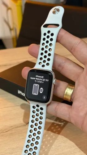 Apple Watch SE 44mm Nike Prata - Loja física! Com 90 dias de garantia! Até 18x no cartão!