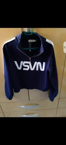 Blusa de Moletom VSVN Azul Marinho