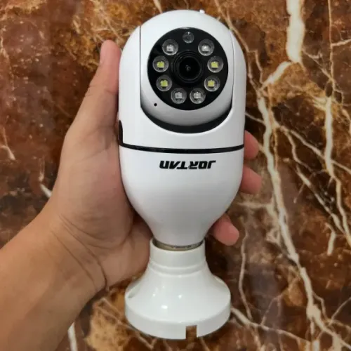 Câmera lâmpada de Segurança JORTAN visão noturna