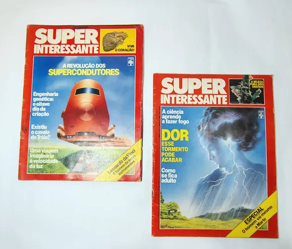Lote Revistas Super interessantes 1 e 2