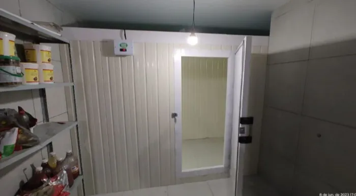 Câmara fria.