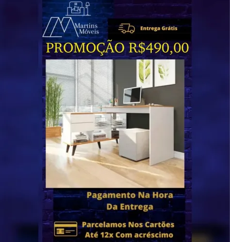 GRANDE PROMOÇÃO MESA ESCRITÓRIO ENTREGA GRATIS ACEITA CARTÃO