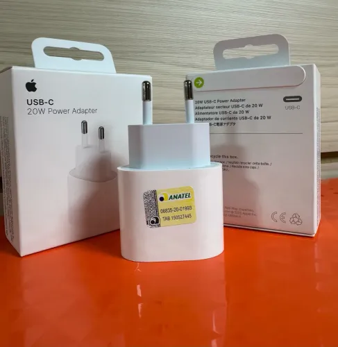 Carregador Apple 20W Original LACRADO GARANTIA 1 ANO APPLE PAGUE NA ENTREGA