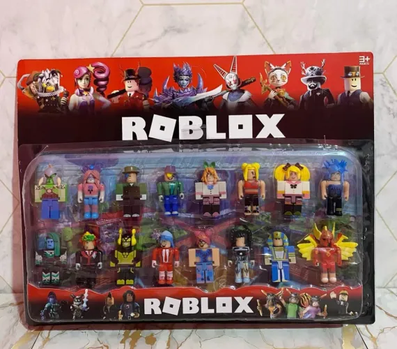 16 bonecos Roblox - Coleção Completa!