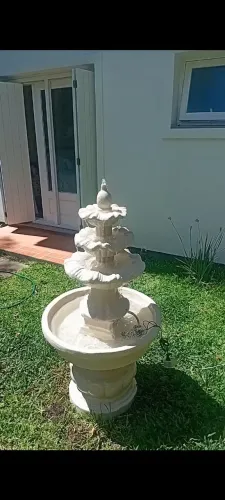 Fonte d'água chafariz 3 pratos M