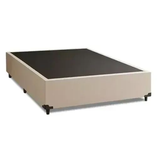 Cama Base Box para Casal (bege)