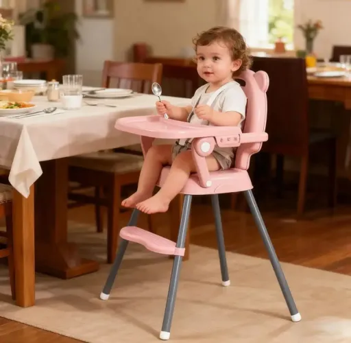 Cadeira alimentação bebê 