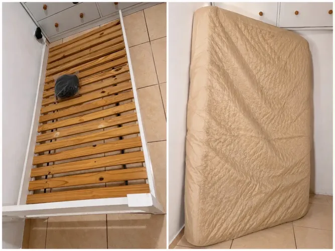 Doação cama de solteiro