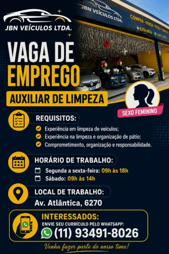 AUXILIAR DE LIMPEZA
