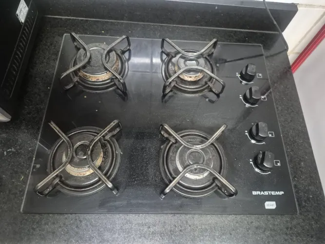 Fogao cooktop de 4 bocas