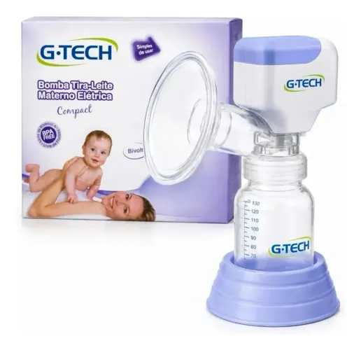 Bomba tira leite elétrica G - TECH Bivolt