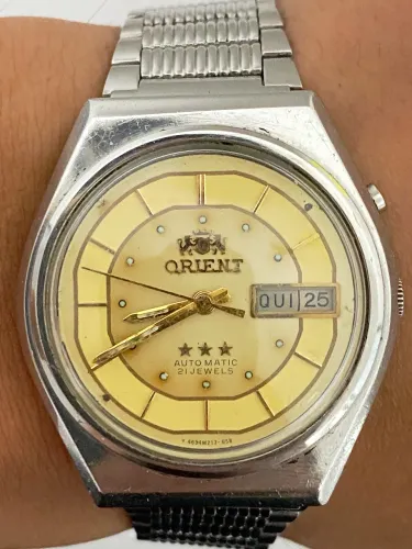 Relógio Orient 3 Estrelas automático.