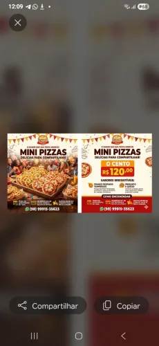 Mini pizzas deliciosas