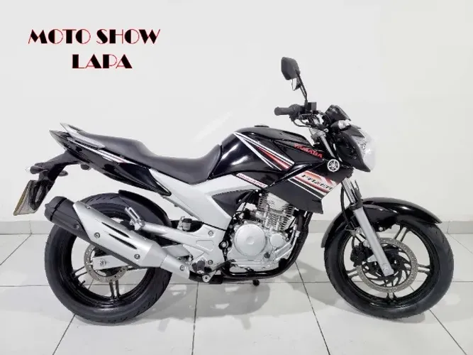 YAMAHA YS FAZER 250 2012 PRETA