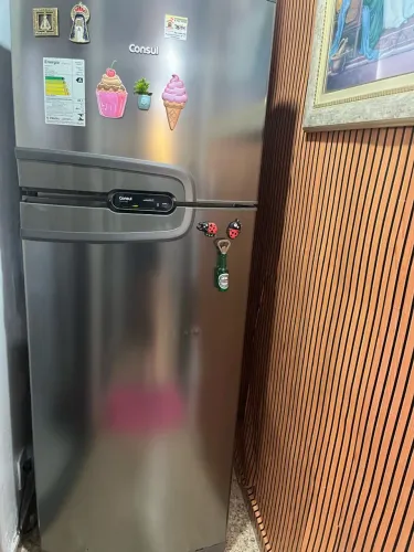 Geladeira inox