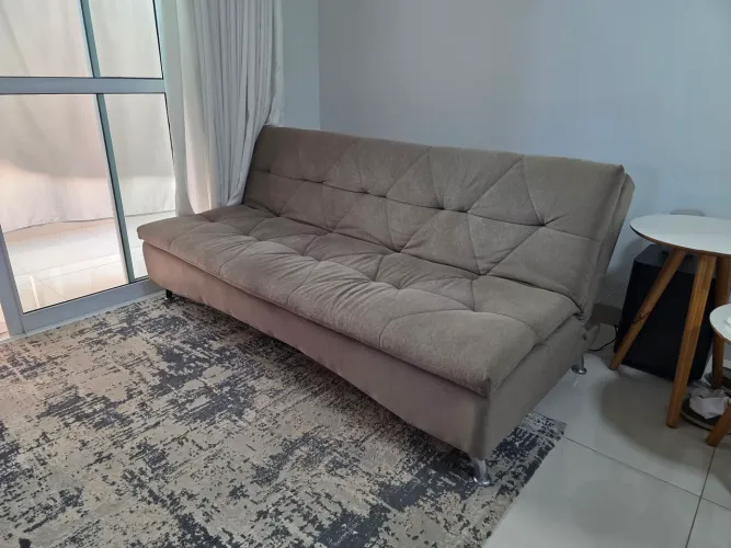 Sofá cama reclinável
