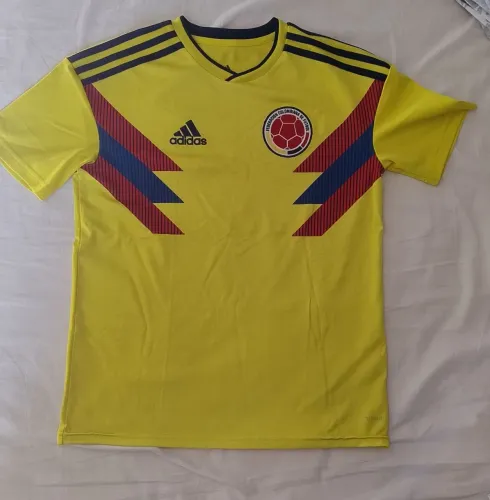 Camisa Colômbia Seleção 2018 Infanto Juvenil.