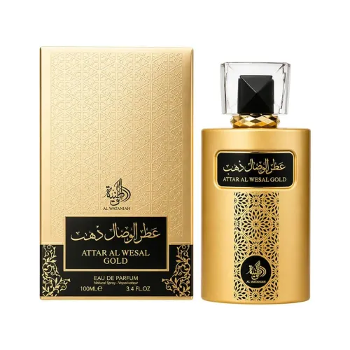 Al Wataniah Attar Al Wesal Gold Eau de Parfum Masculino 100Ml.