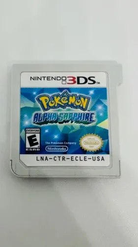 Pokémon Alpha Sapphire JOGO NINTENDO 3DS ORIGINAL SEM CAPA - LER DESCRIÇÃO