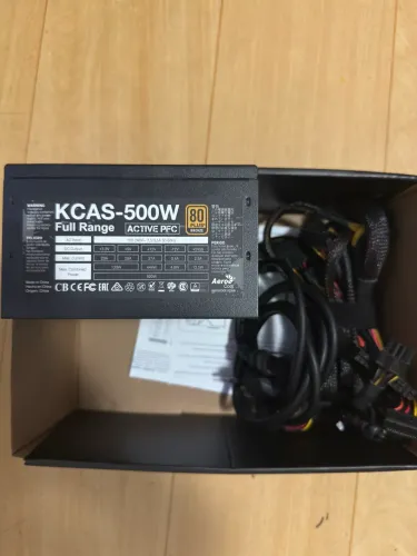 Fonte 500W KCAS 80 Plus Bronze PFC ativo