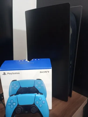PS5 com leitor + Dualsense 
