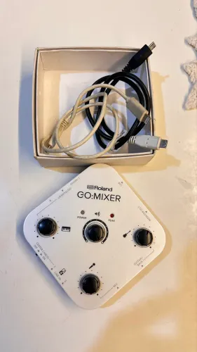 Placa Roland go mixer - interface