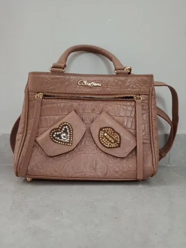 Bolsa Carmen Steffens de couro
