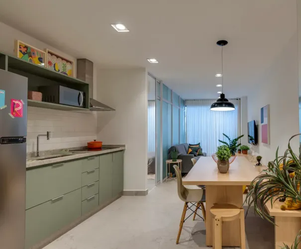 Apartamento studio com 47m2 - Setor Bueno - Goiânia - GO