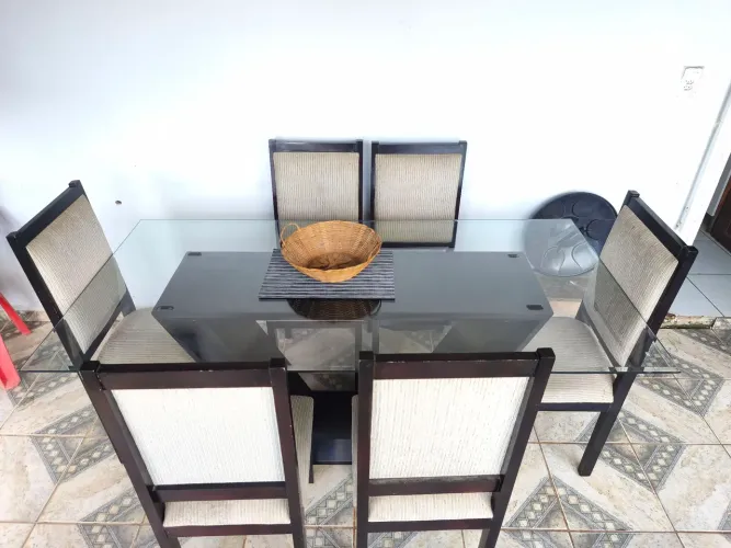 Mesa 6 com 6 cadeiras