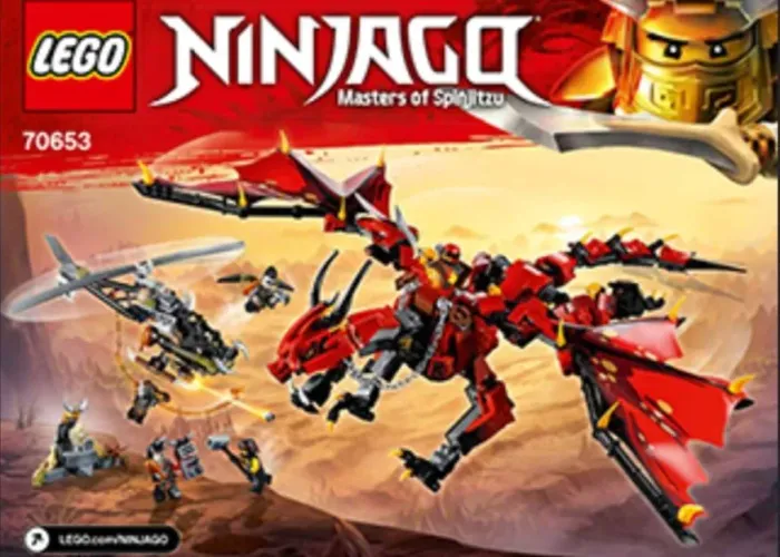 Lego njnjago 70653 - bags lacrada - completo