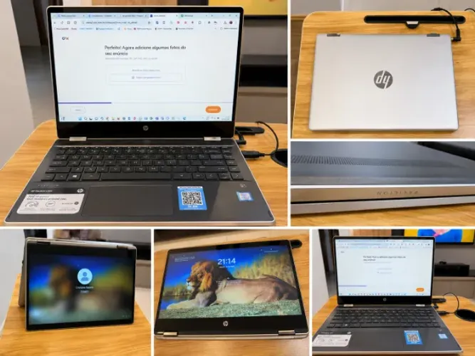 HP Pavilion x360 Touchscreen 2 em 1 | SSD + Tela Touch 