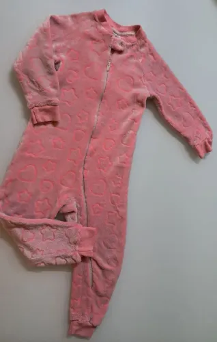 Pijama Macacão Infantil Fem. Tam 4