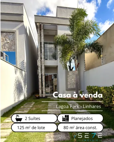 Duplex à venda Lagoa Park Linhares
