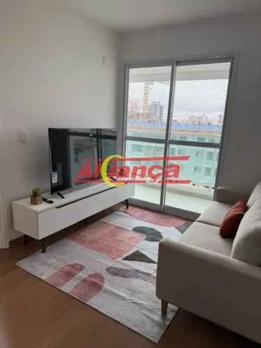 Apartamento Mobiliado à Venda no Tatuapé - 1 Suíte, Varanda e 1 Vaga - 45 m²