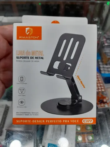 Suporte de Celular de Metal para Mesa