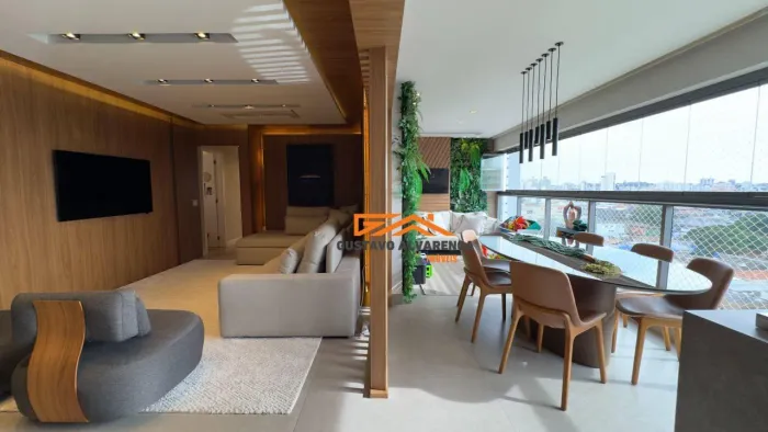 Apartamento MOBILIADO com 3 Suítes para alugar, 155 m² por R$ 16.880/mês - Jardim Belo Hor