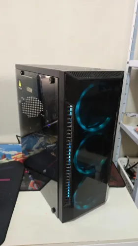 Cpu Gamer AMD Ryzen 5 2600 16GB Ram DDR4 256GB NVME Win11 Nvidia 1050 3GB Fonte 600W