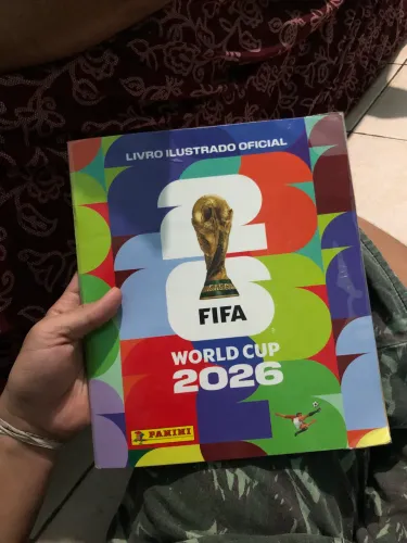 Álbum com mais de 500 figurinhas 