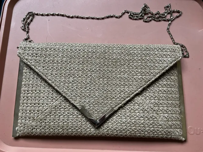 Bolsa/carteira tipo envelope