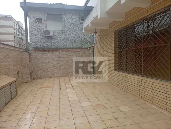 Sobrado com 2 dormitórios para alugar, 108 m² por R$ 3.200,00/mês - Aparecida - Santos/SP