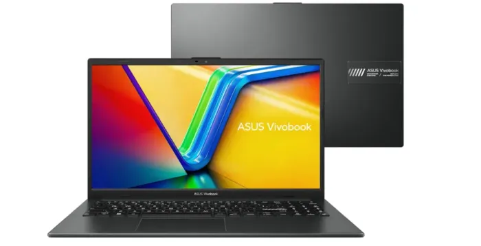 Notebook ASUS VivoBook Go 15, AMD RYZEN 5 7520U, 8GB, 512GB SSD, Tela 15,6" FHD