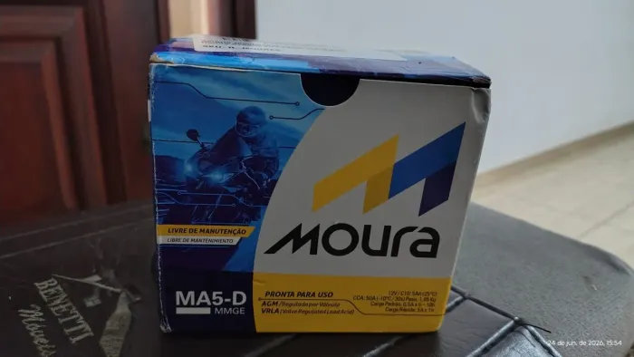 Bateria Moura para moto 